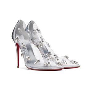 CHRISTIAN LOUBOUTIN
Silver Degraqueen 100 Heels